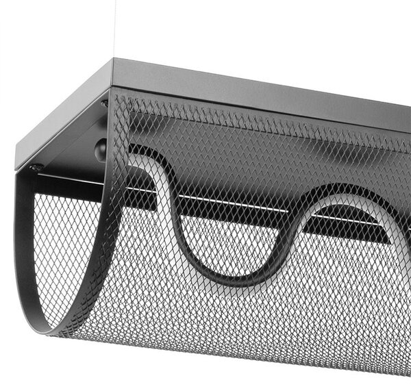 Toolight Toolight, LED stropní svítidlo 27W APP1409-CP, černá, OSW-063952
