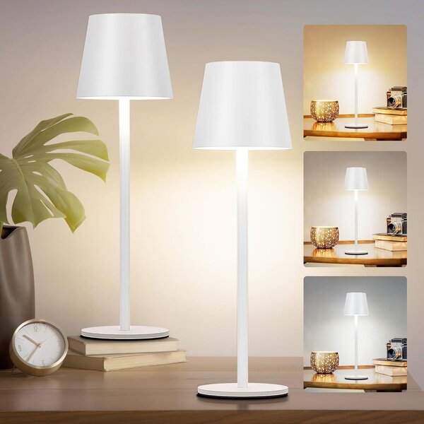 Toolight Dotyková nabíjecí noční lampička APP1370-T WHITE