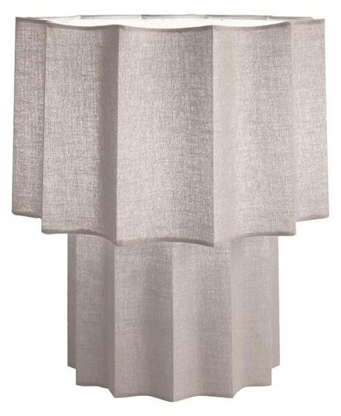 Stolní lampa WAVY 1xE27/14W/230V šedá