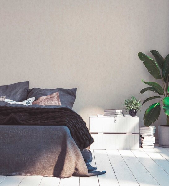 A.S. Création | Vliesová tapeta na zeď Hygge 2 38615-4 | 0,53 x 10,05 m | krémová, šedá