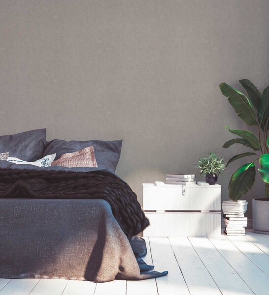 A.S. Création | Vliesová tapeta na zeď Hygge 2 38615-1 | 0,53 x 10,05 m | šedá