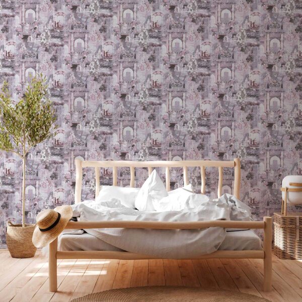 A.S. Création | Vliesová tapeta na zeď Dream Flowery 38174-4 | 0,53 x 10,05 m | vícebarevná