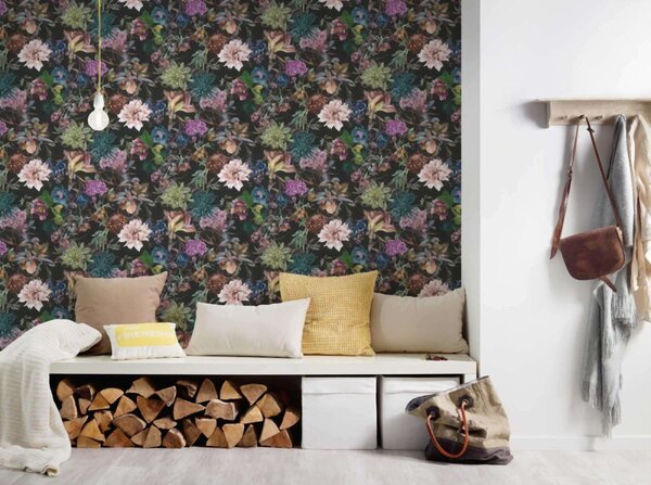 A.S. Création | Vliesová tapeta na zeď Dream Flowery 38175-7 | 0,53 x 10,05 m | vícebarevná