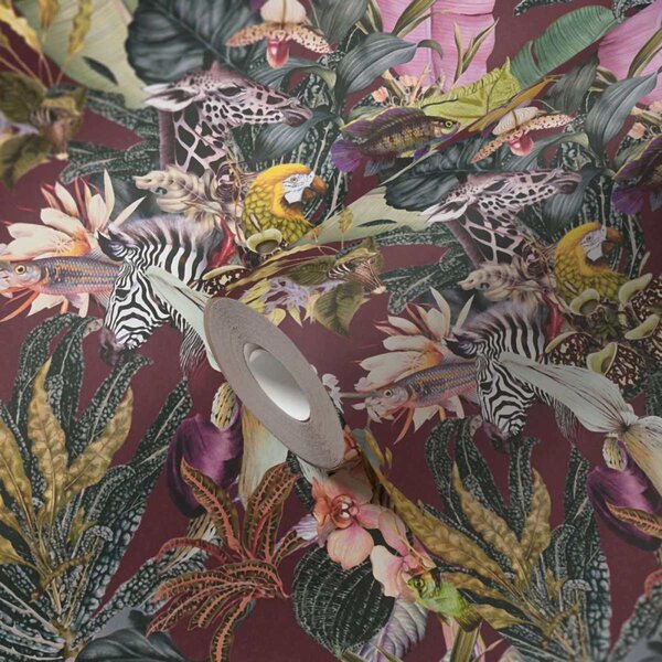 A.S. Création | Vliesová tapeta na zeď Dream Flowery 38176-5 | 0,53 x 10,05 m | vícebarevná