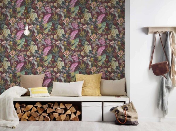 A.S. Création | Vliesová tapeta na zeď Dream Flowery 38176-5 | 0,53 x 10,05 m | vícebarevná