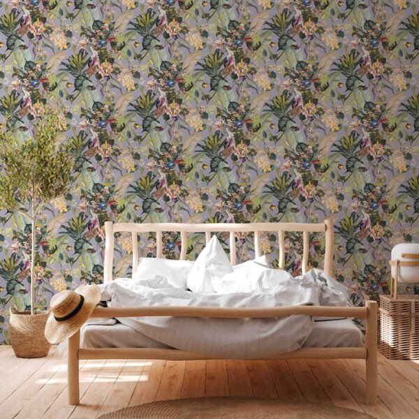 A.S. Création | Vliesová tapeta na zeď Dream Flowery 38176-2 | 0,53 x 10,05 m | vícebarevná