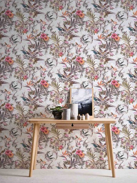 A.S. Création | Vliesová tapeta na zeď Dream Flowery 38178-7 | 0,53 x 10,05 m | vícebarevná