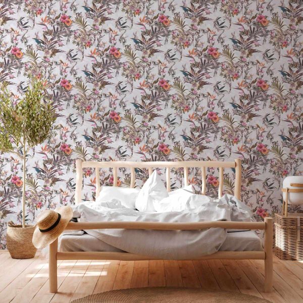 A.S. Création | Vliesová tapeta na zeď Dream Flowery 38178-7 | 0,53 x 10,05 m | vícebarevná