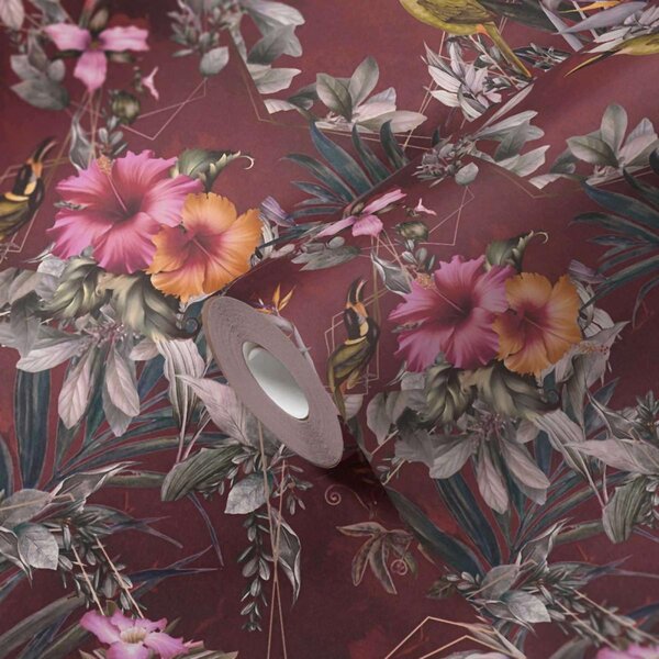 A.S. Création | Vliesová tapeta na zeď Dream Flowery 38178-5 | 0,53 x 10,05 m | vícebarevná