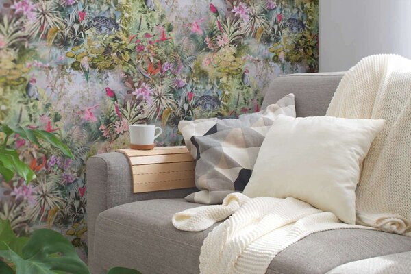 A.S. Création | Vliesová tapeta na zeď Dream Flowery 38179-3 | 0,53 x 10,05 m | vícebarevná