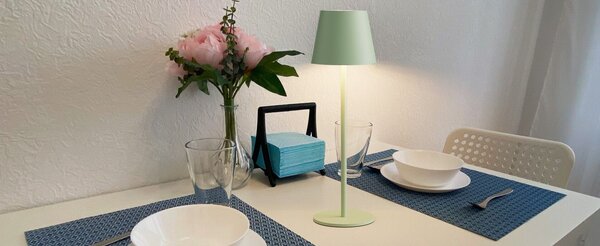 Toolight Dotyková nabíjecí noční lampička APP1368-T GREEN