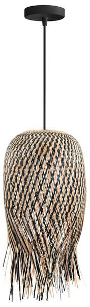 Toolight BOHO, stropní svítidlo 1xE27 APP1327-1CP, přírodní hnědá, OSW-05678