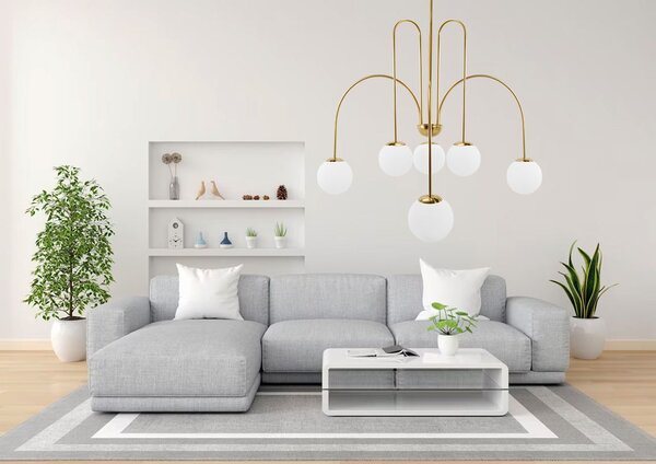 Toolight Moderní minimalistické osvětlení GOLD 6 APP1574-5CP