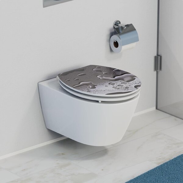 Eisl Sanitär WC prkénko MDF Grey Steel 80023