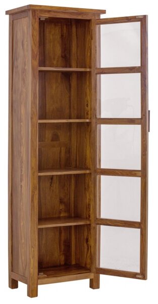Vitrína 60x180x45 Rami z indického masivu palisandr