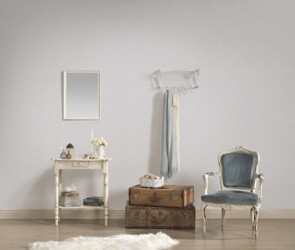 A.S. Création | Papírová tapeta na zeď Shades of White 9423-19 | 0,53 x 10,05 m | bílá