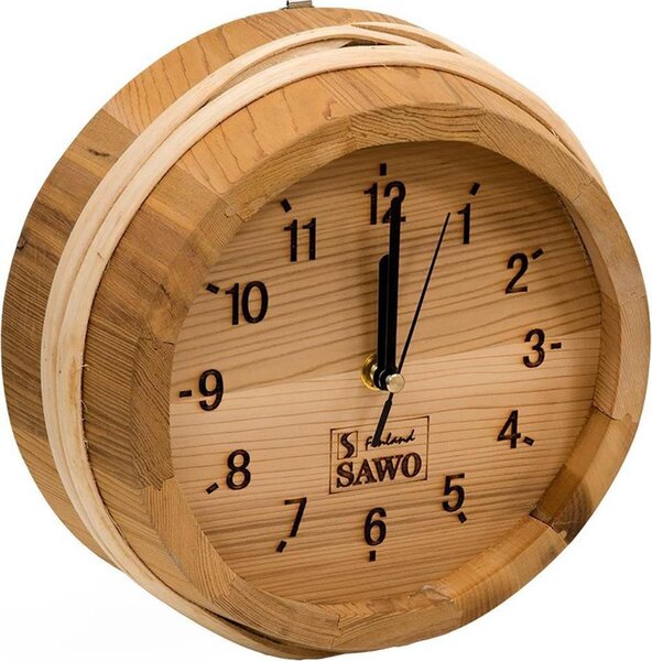 Orologio da Parete Sauna Sawo 530-D, Secchio | Cedro