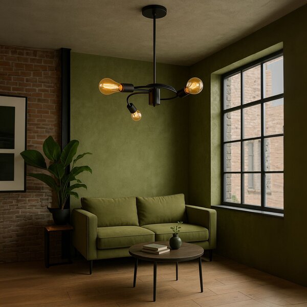 Toolight Loft stropní lampa APP740-3CP