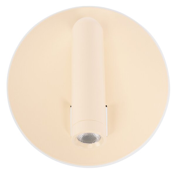 Toolight Toolight, LED nástěnné svítidlo 16x14cm, 10W, APP1615-1W, béžová, OSW-06530