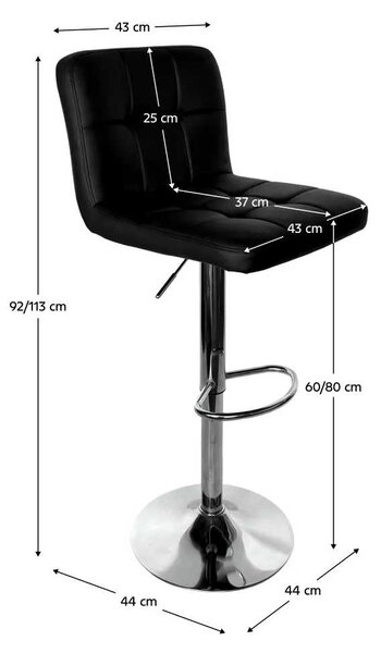 KANDY 2 NEW BAROVA STOLICKA CIERNA EKO+CHRO B003