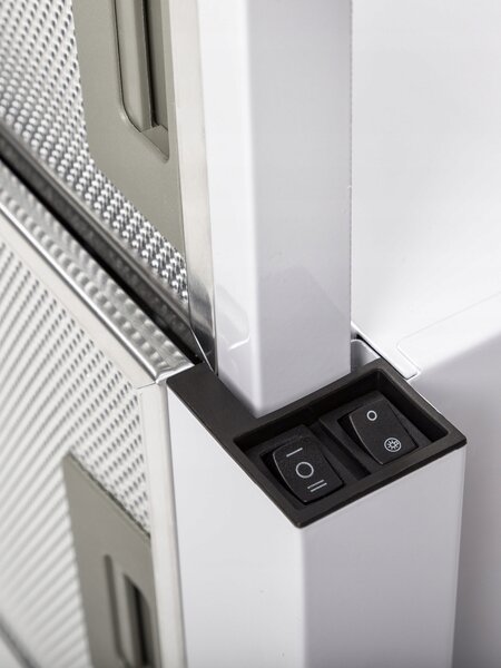 Novoterm Odsavač par vestavný Treviso 50 WH, bílá