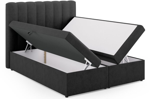 Micadoni Boxspring postel Kelp 160 x 200 cm