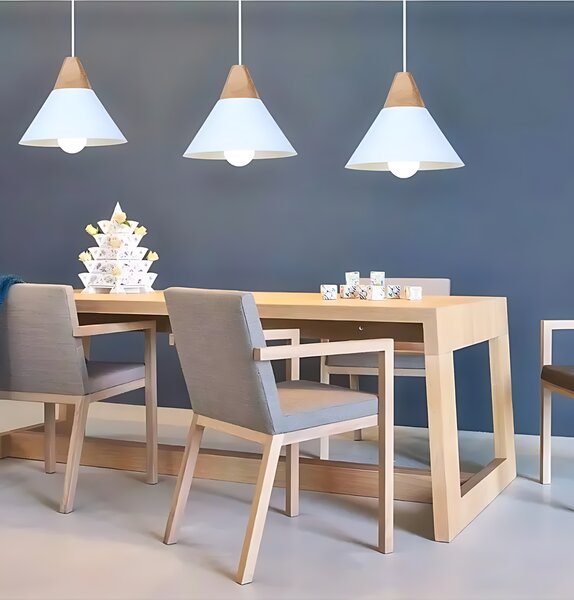 Toolight Toolight, stropní svítidlo 1xE27, SCANDI C, černá matná-hnědá, OSW-00104