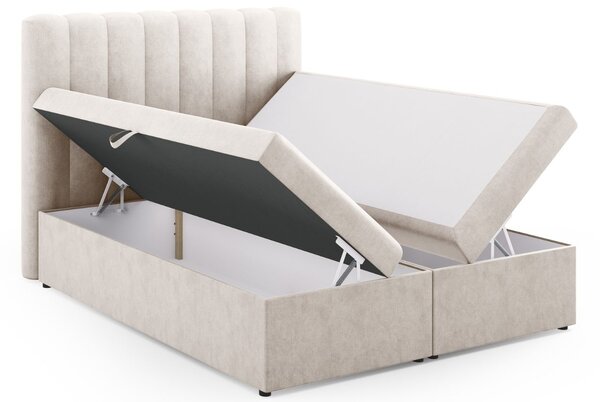 Micadoni Boxspring postel Kelp 160 x 200 cm