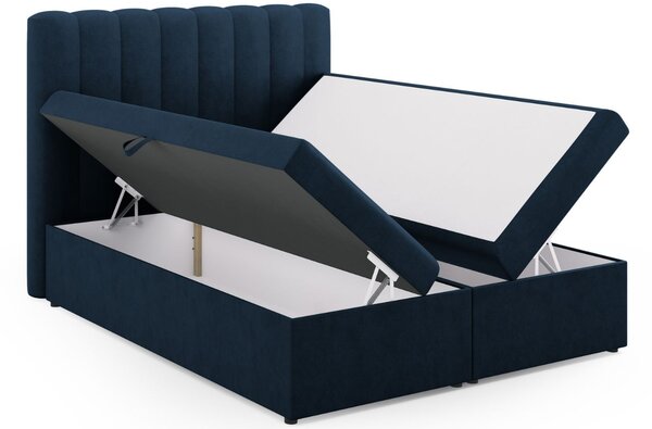 Micadoni Boxspring postel Kelp 160 x 200 cm