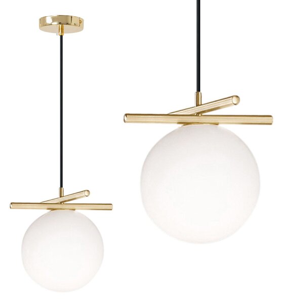 Toolight Toolight, závěsné svítidlo 1xG9 APP1577-5C, zlatá lesklá, OSW-04901