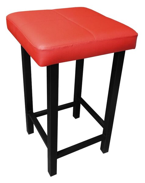 Vysoká čalouněná stolička Monas 60 cm Eko-kůže 15D