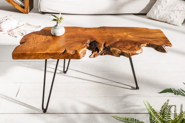 Dřevěný konferenční stolek Wild 40 x 100 cm »