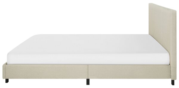 Postel Tkanina ALBI 180 x 200 cm Béžová