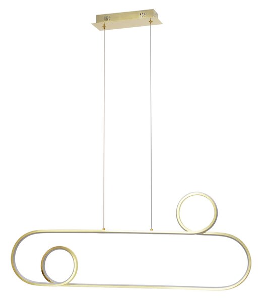 Toolight - LED závěsné svítidlo APP809-CP GOLD, zlatá, OSW-09850