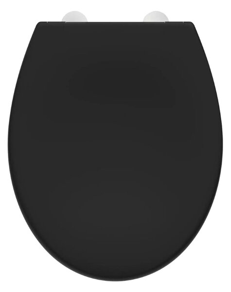Eisl Sanitär WC prkénko Duroplast Soft Close Schwarz 82410