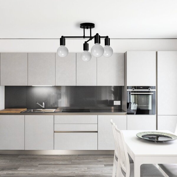 Toolight Závěsná stropní lampa 392200 černá