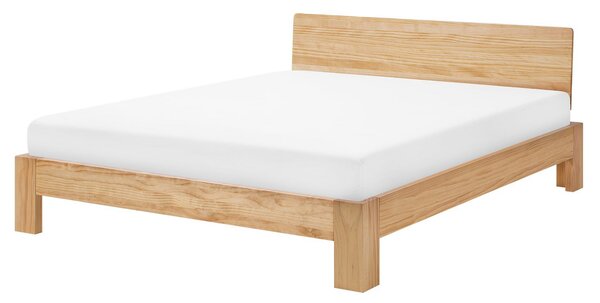 Dřevěná postel s lamelovým roštem 160x200 cm ROYAN
