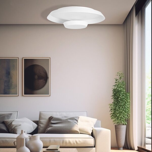 Toolight Toolight, LED stropní svítidlo 40cm, 14W, APP1459, bílá, OSW-04189
