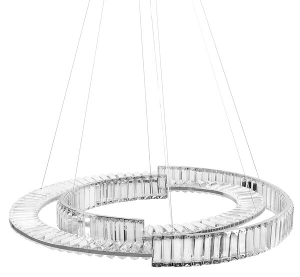 Toolight Toolight, LED křišťálové stropní svítidlo APP1525-CP60/80, chrom, OSW-06973