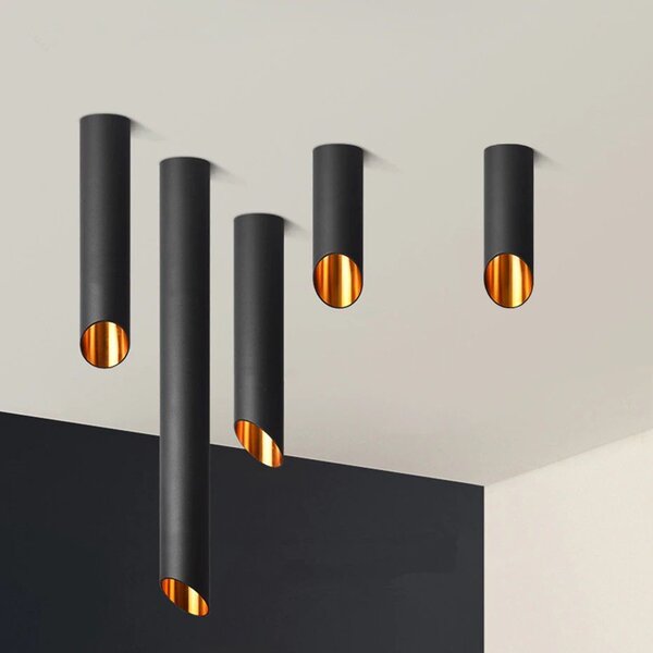 Toolight Moderní stropní svítidlo 30 CM APP572-1C Černá