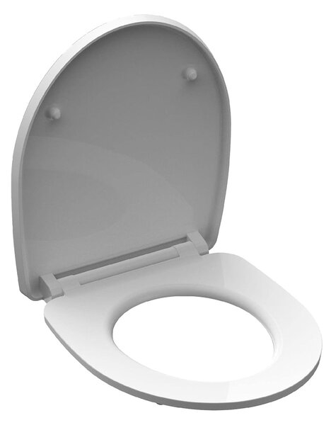 Eisl Sanitär WC prkénko Duroplast Soft Close Round Dips High Gloss 82593
