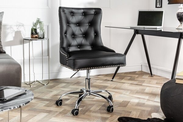 Kancelářská stolička Victorian černá