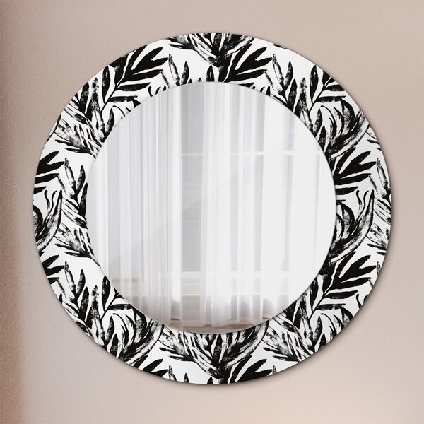 Kulaté dekorační zrcadlo na zeď Netvor