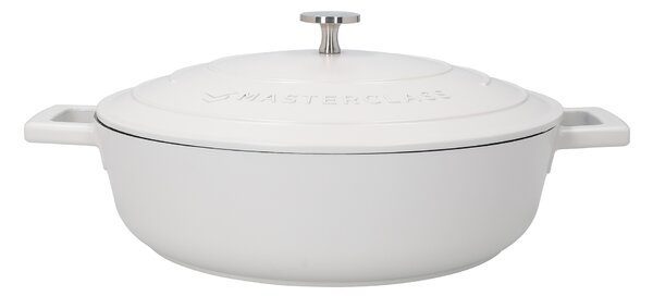 Hrnec MasterClass 28 cm 4 l indukční nepřilnavý krémový MCMSCRD28CRE