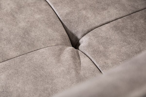 2SET jídelní židle LOFT X vintage taupe mikrovlákno Nábytek | Jídelní prostory | Jídelní židle | Křesložidle
