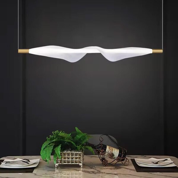 Toolight Toolight, LED stropní svítidlo APP1445-CP, bílá-zlatá, OSW-07983