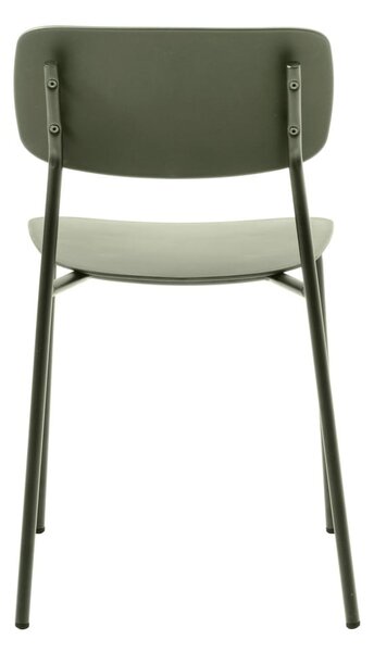Zelené jídelní židle v sadě 2 ks Kirkland – Unique Furniture