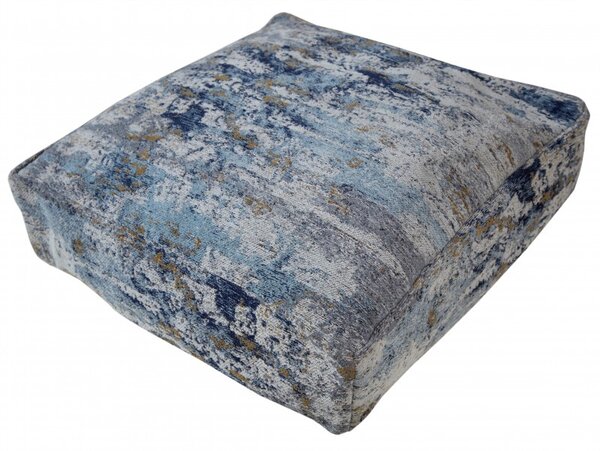 Modrý polštář na sezení Abstrakt 70cm »