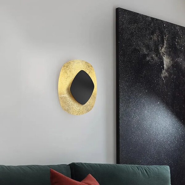 Toolight Rea, Nástěnné svítidlo LED APP1270 BLACK GOLD, OSW-06583