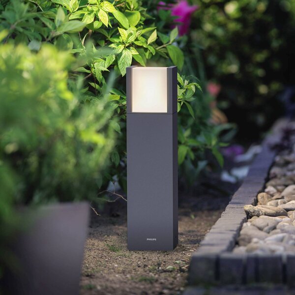 Philips Podstavcové světlo Arbour UE LED, Černá, Hliník, Moderní